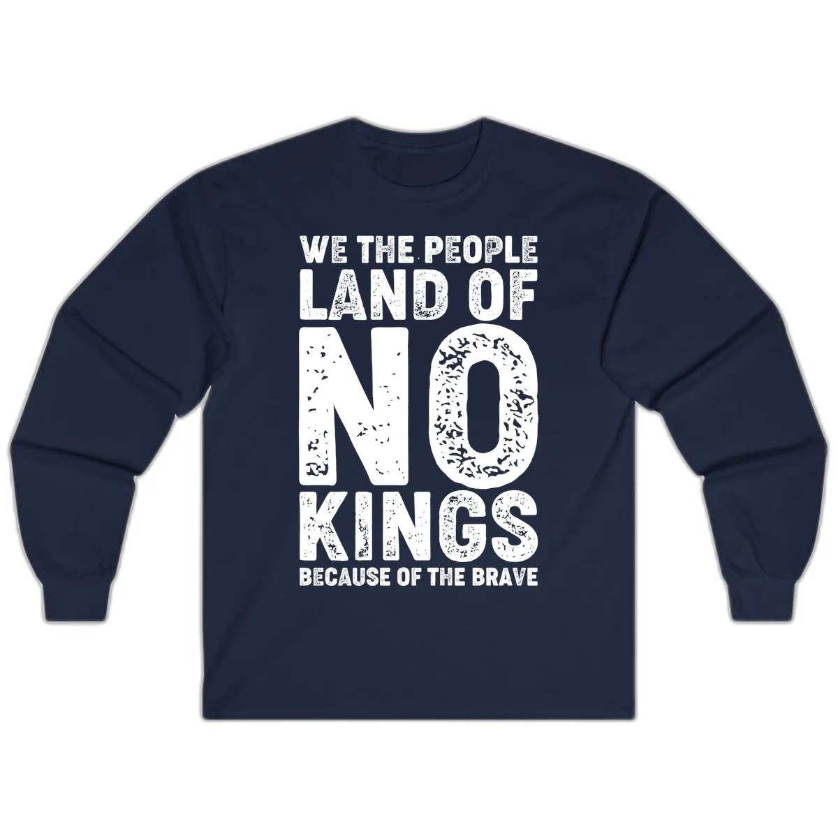 We The People Bravery Foundation Long Sleeve in Navy