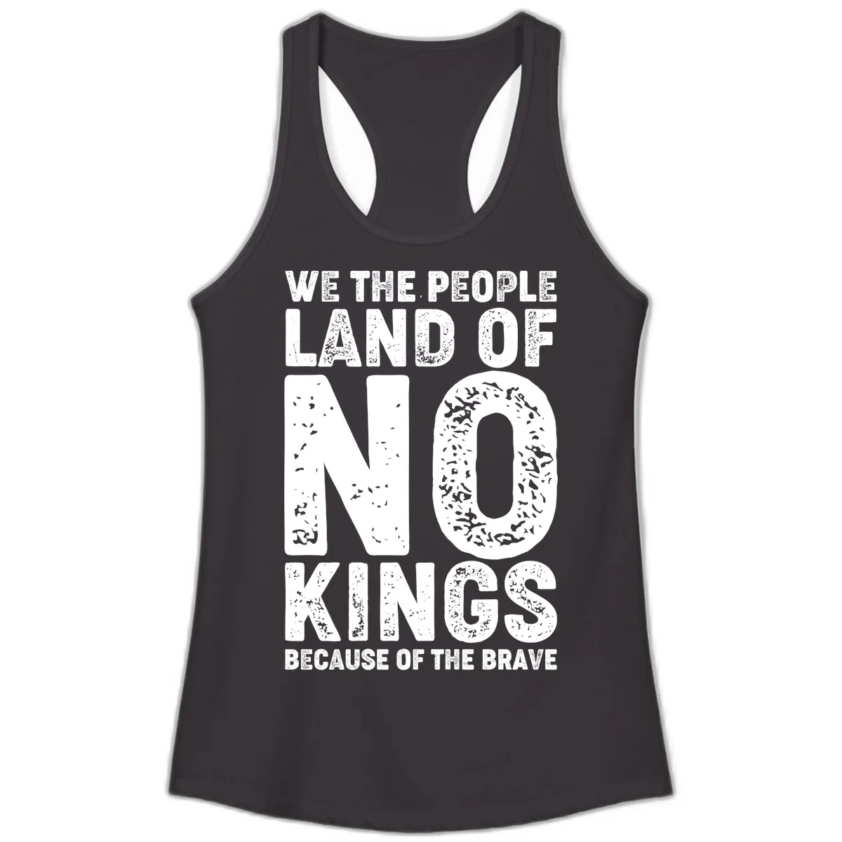 We The People Bravery Foundation Ladies Tank in Black