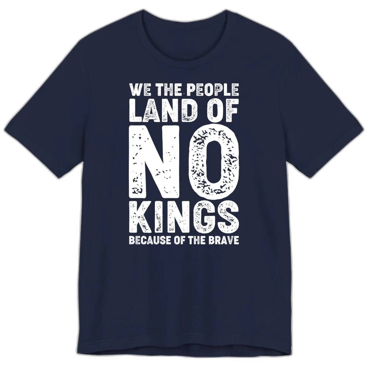 We The People Bravery Foundation Premium T-Shirt in Navy