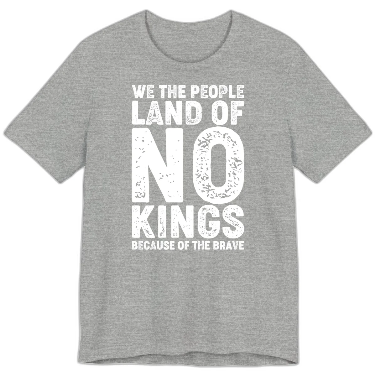 We The People Bravery Foundation Premium T-Shirt in Athletic Heather