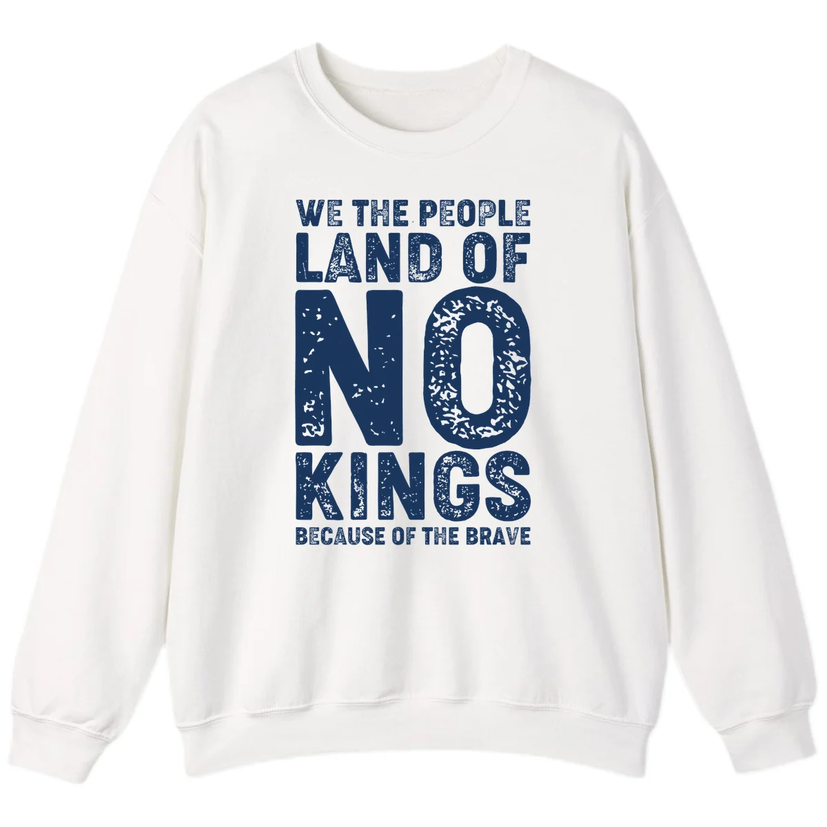 We The People Bravery Foundation Sweatshirt in White