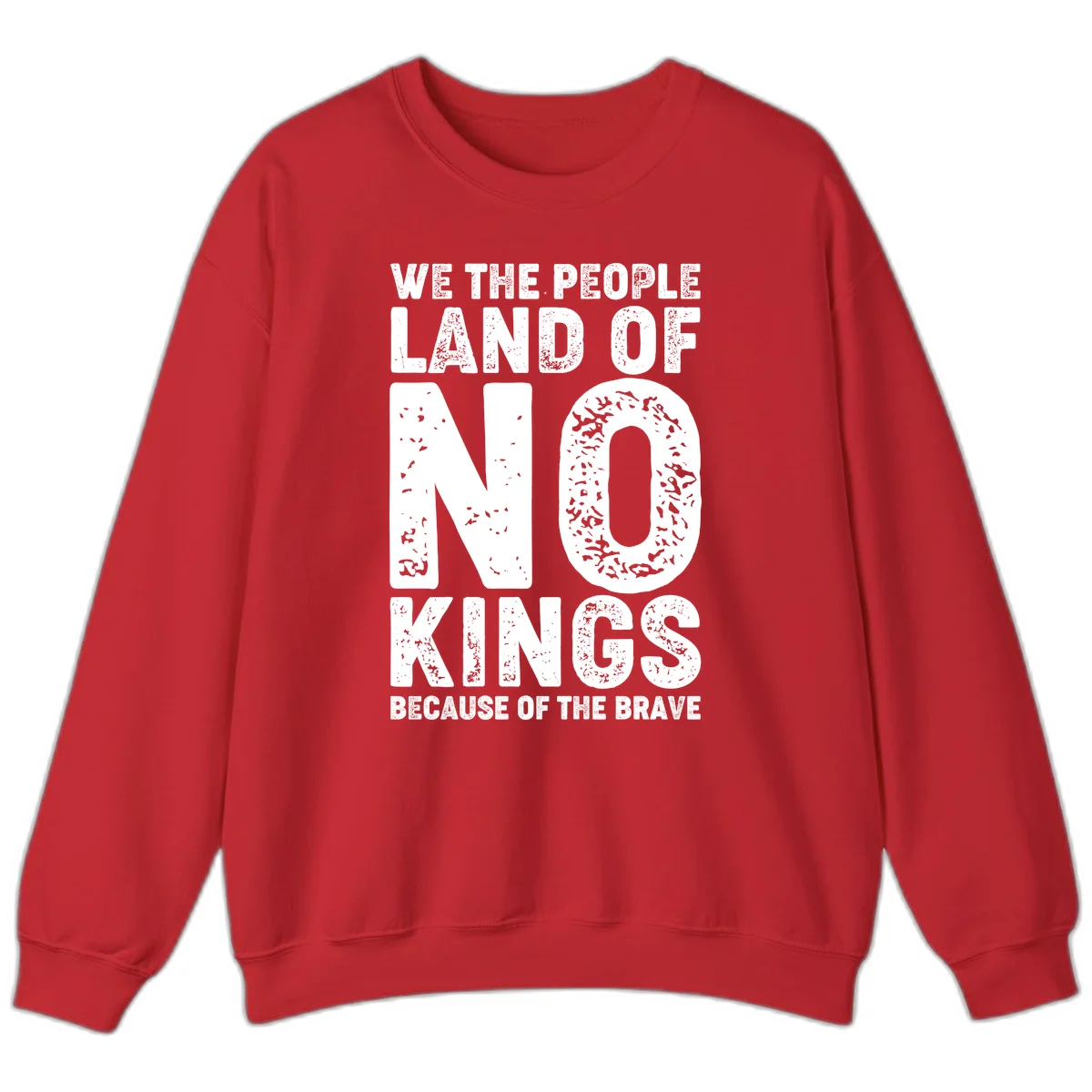 We The People Bravery Foundation Sweatshirt in Red