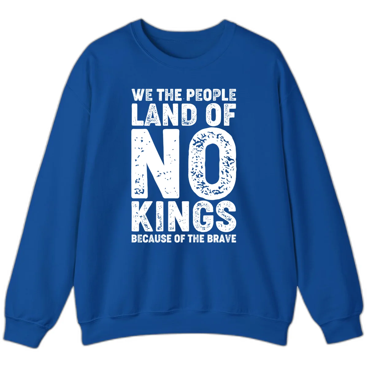 We The People Bravery Foundation Sweatshirt in Royal