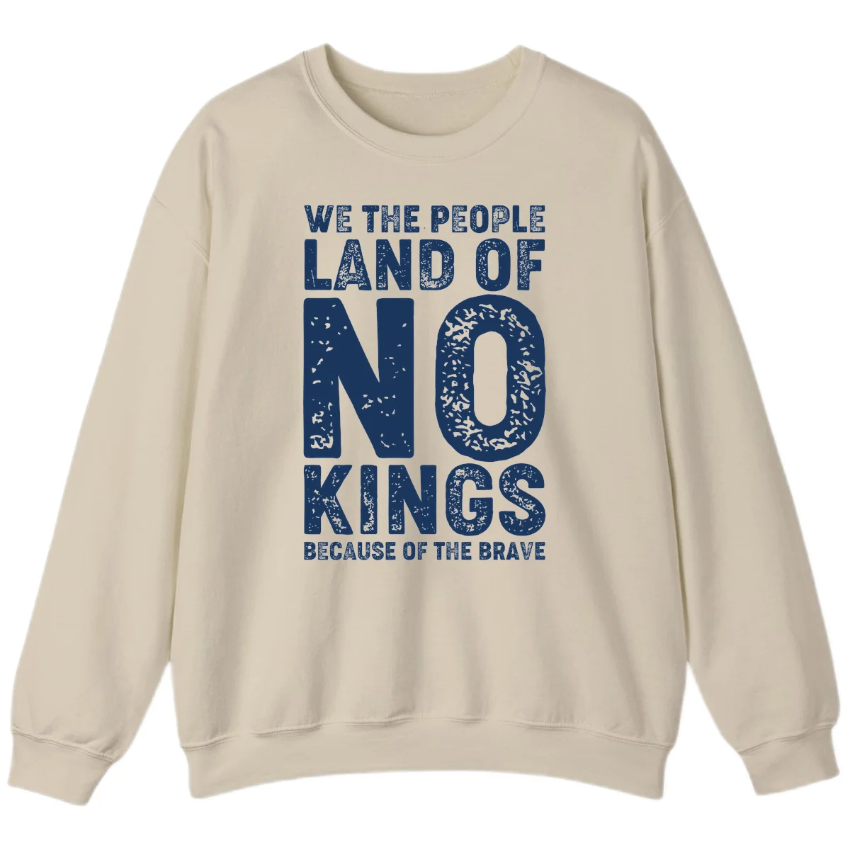 We The People Bravery Foundation Sweatshirt in Sand