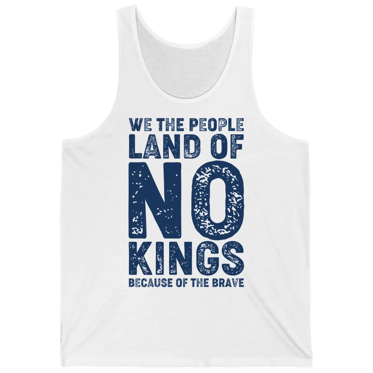 We The People Bravery Foundation Tank in White