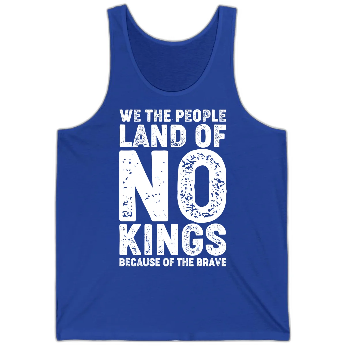 We The People Bravery Foundation Tank in True Royal