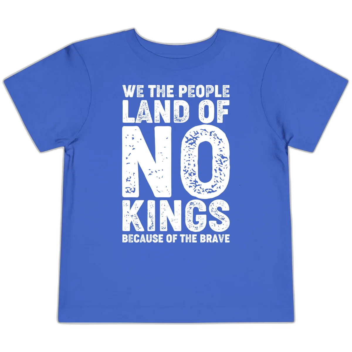 We The People Bravery Foundation Toddler T-Shirt in True Royal