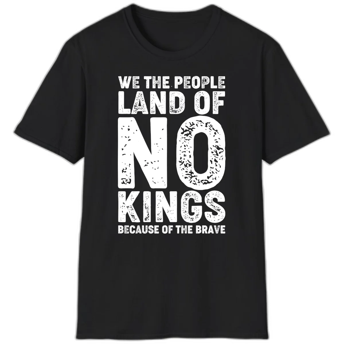 We The People Bravery Foundation T-Shirt in Black