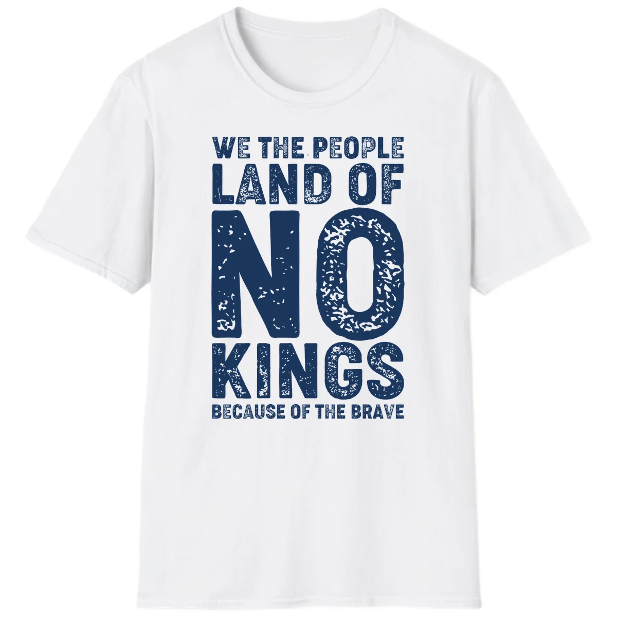 We The People Bravery Foundation T-Shirt in White