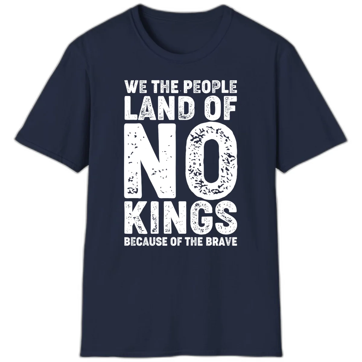 We The People Bravery Foundation T-Shirt in Navy