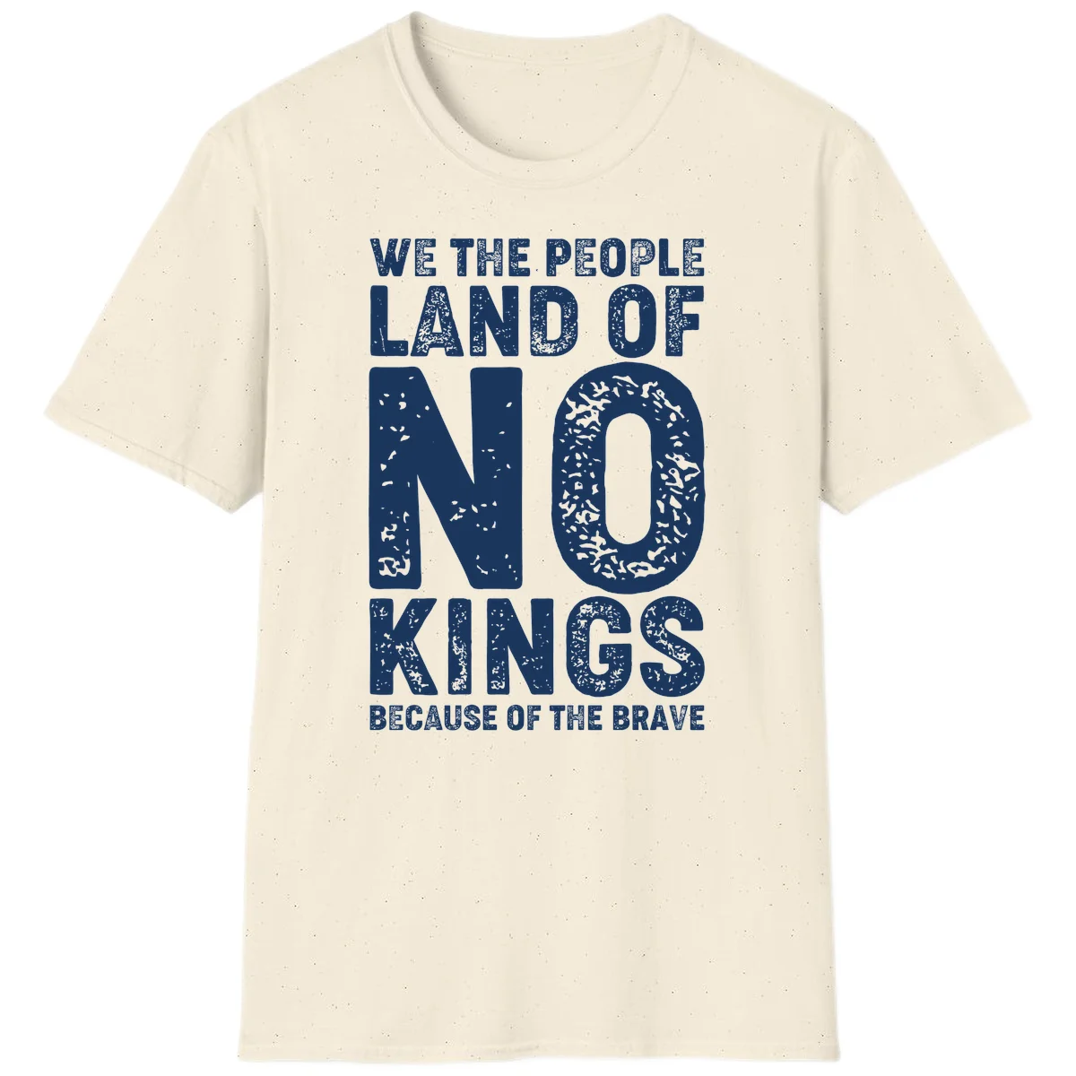 We The People Bravery Foundation T-Shirt in Natural