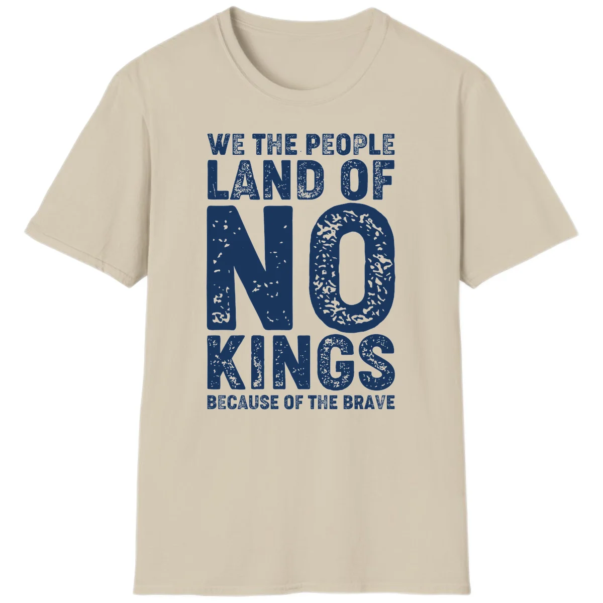 We The People Bravery Foundation T-Shirt in Sand