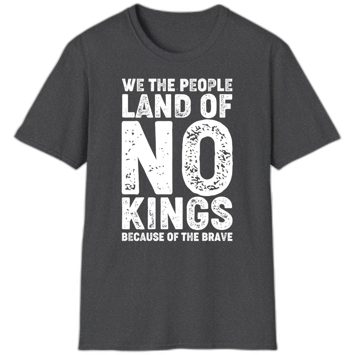 We The People Bravery Foundation T-Shirt in Dark Heather