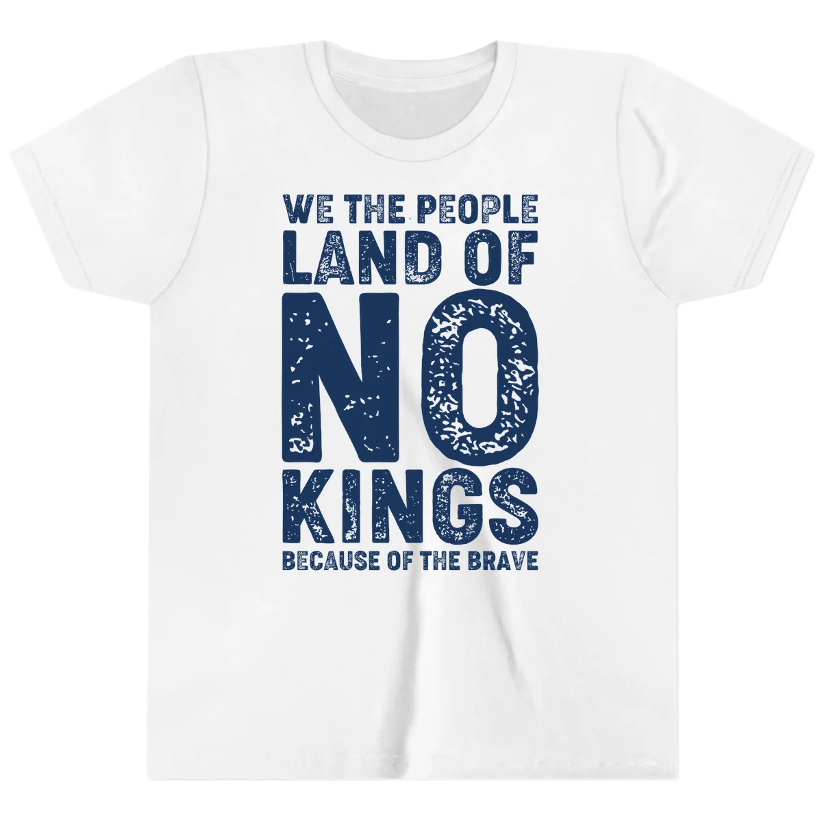 We The People Bravery Foundation Youth T-Shirt in White