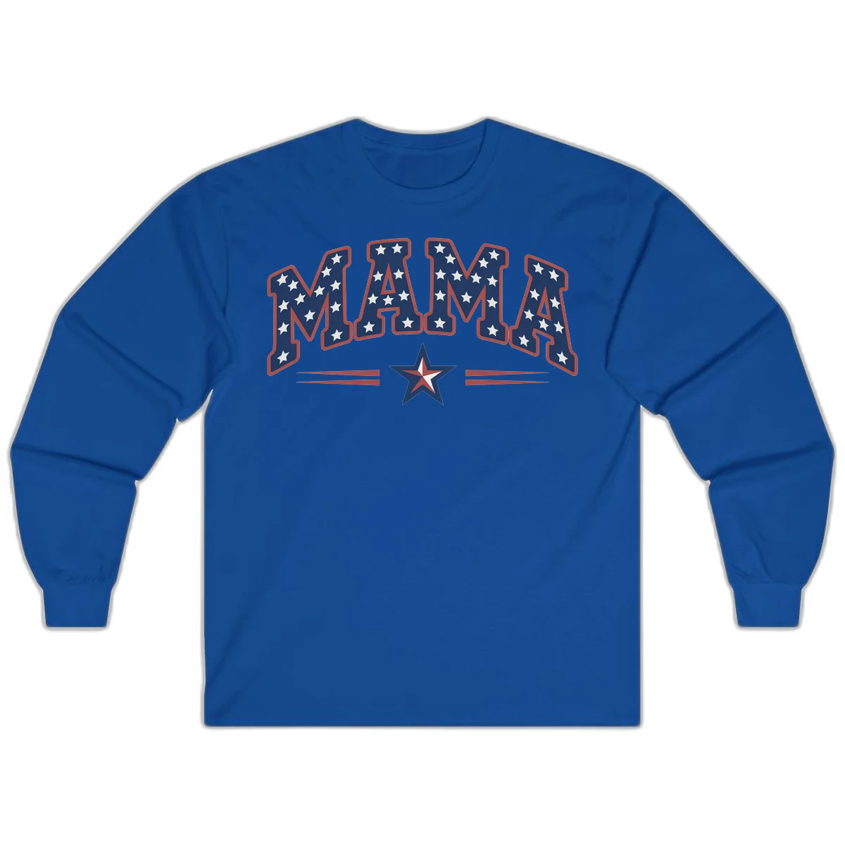 Star-Spangled Mama Long Sleeve in Royal