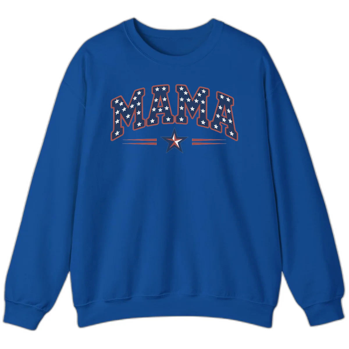 Star-Spangled Mama Sweatshirt in Royal