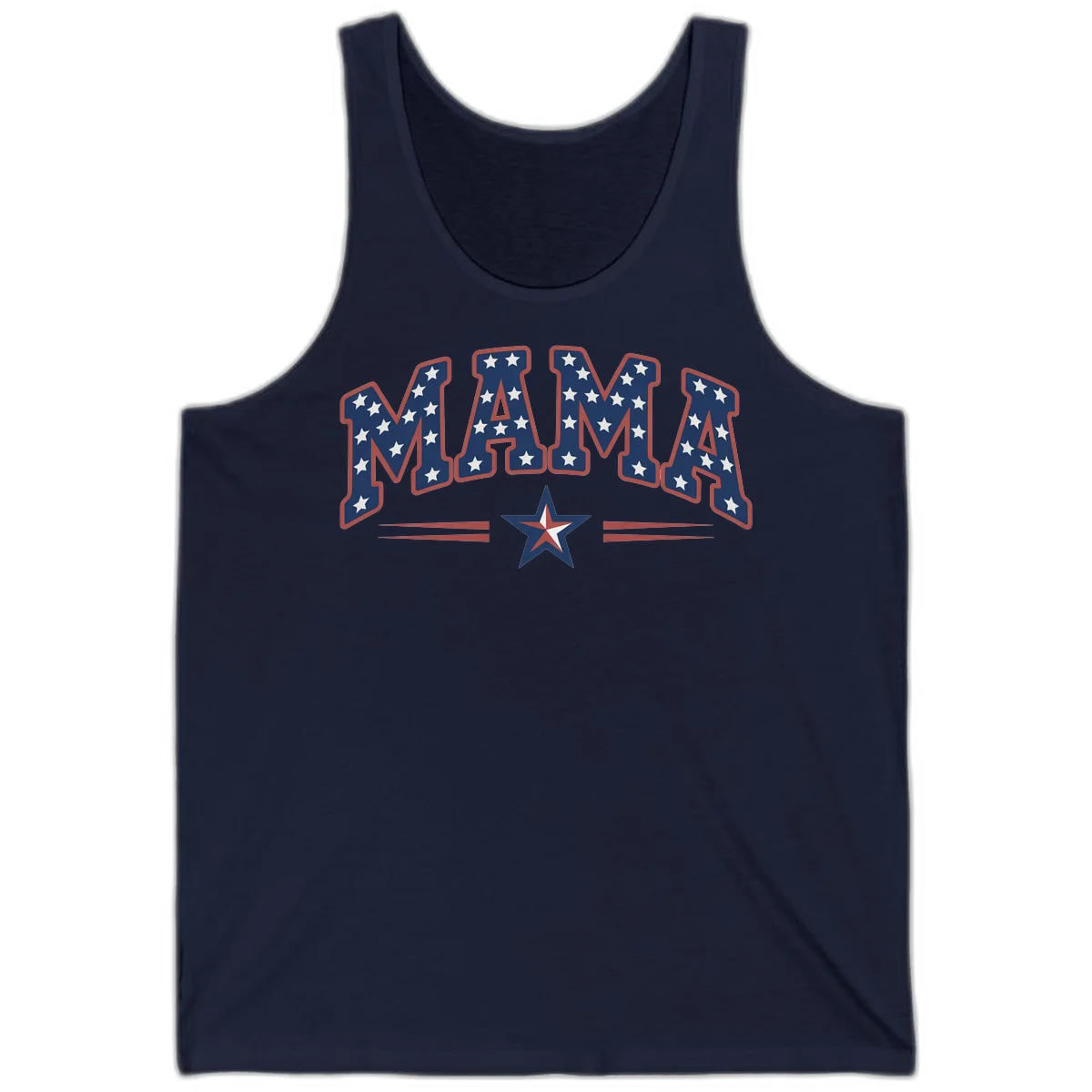 Star-Spangled Mama Tank in Navy
