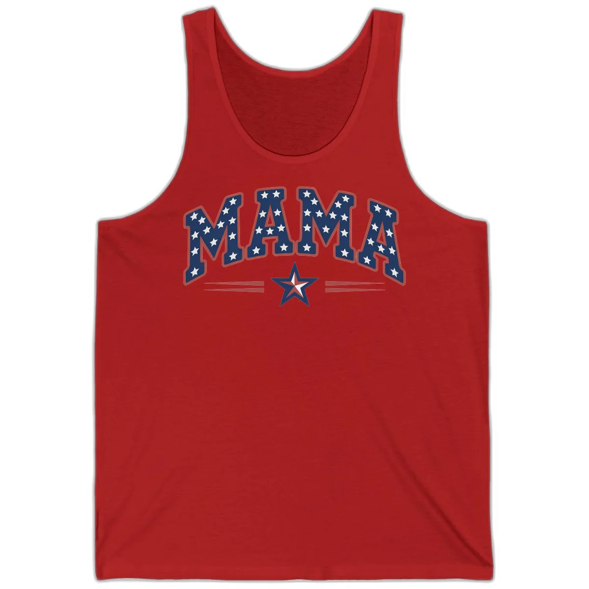 Star-Spangled Mama Tank in Red