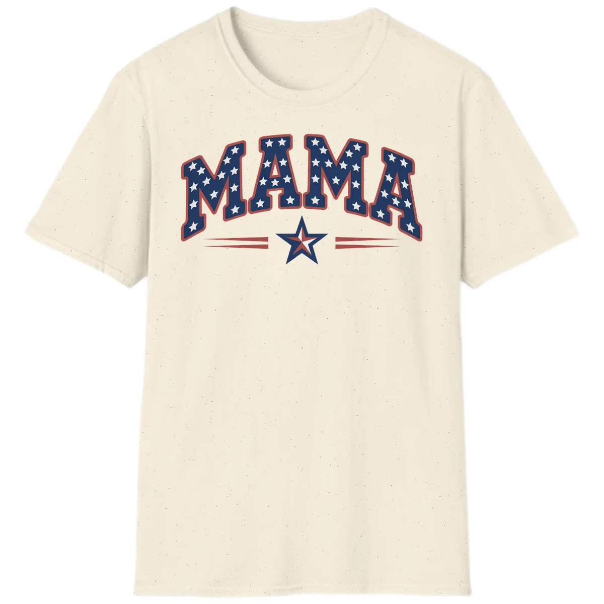 Star-Spangled Mama T-Shirt in Natural