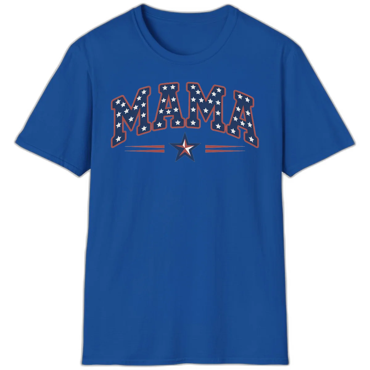 Star-Spangled Mama T-Shirt in Royal