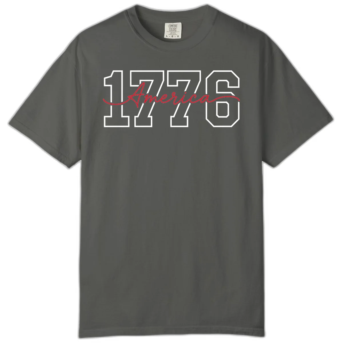 1776 America Semiquincentennial Celebration Comfort Color in Pepper