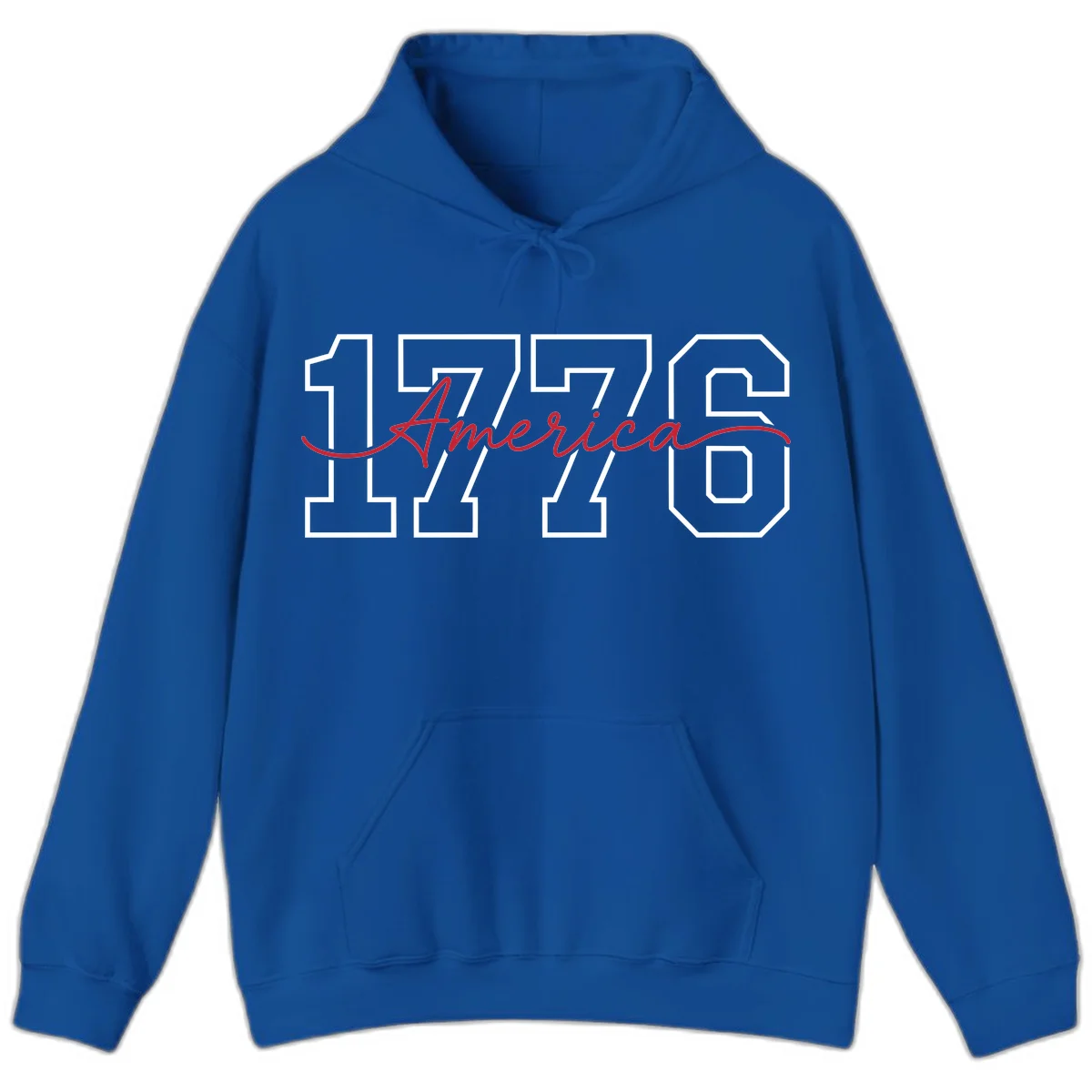 1776 America Semiquincentennial Celebration Hoodie in Royal