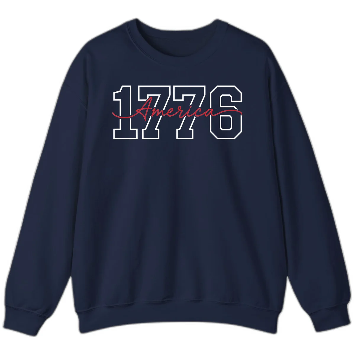 1776 America Semiquincentennial Celebration Sweatshirt in Navy