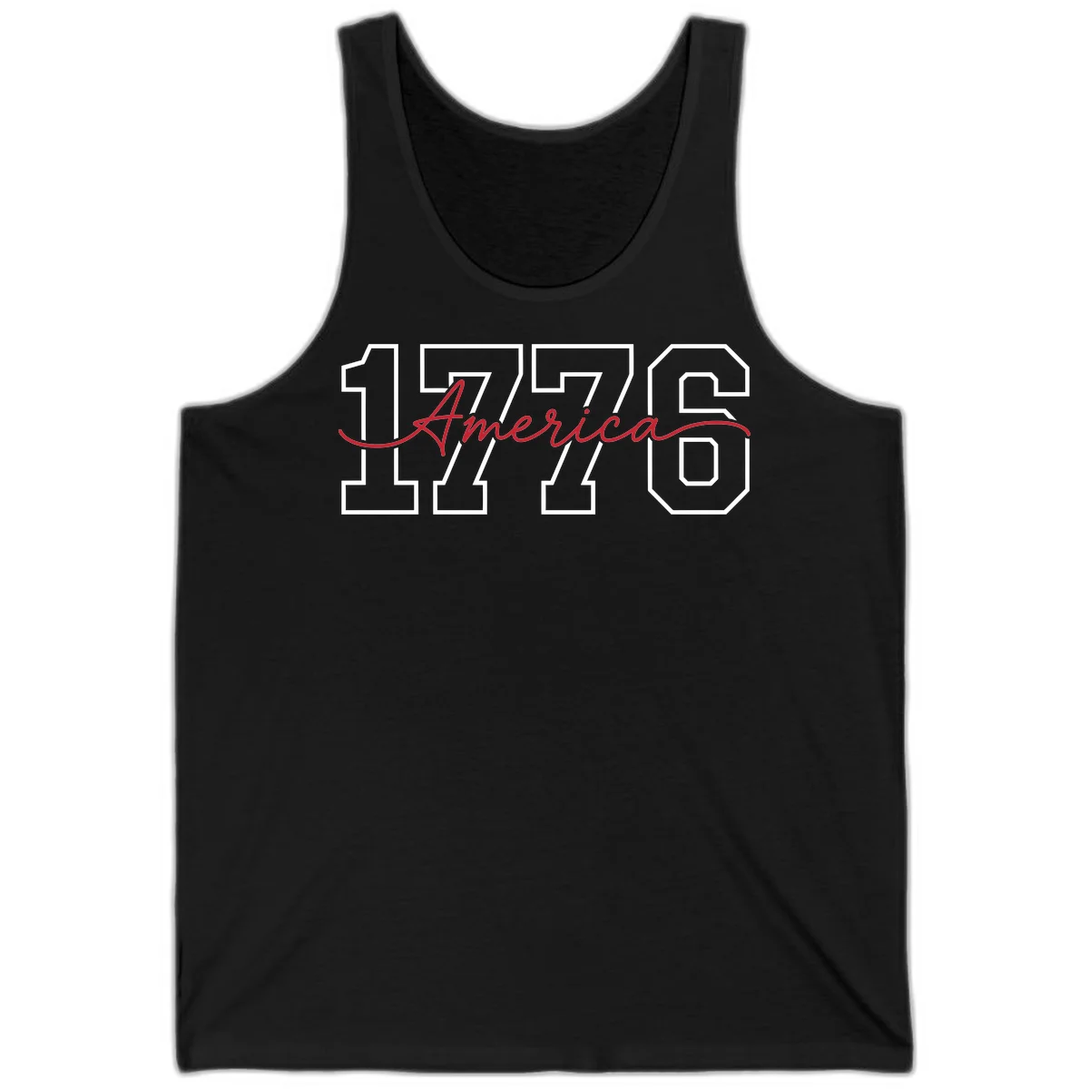 1776 America Semiquincentennial Celebration Tank in Black