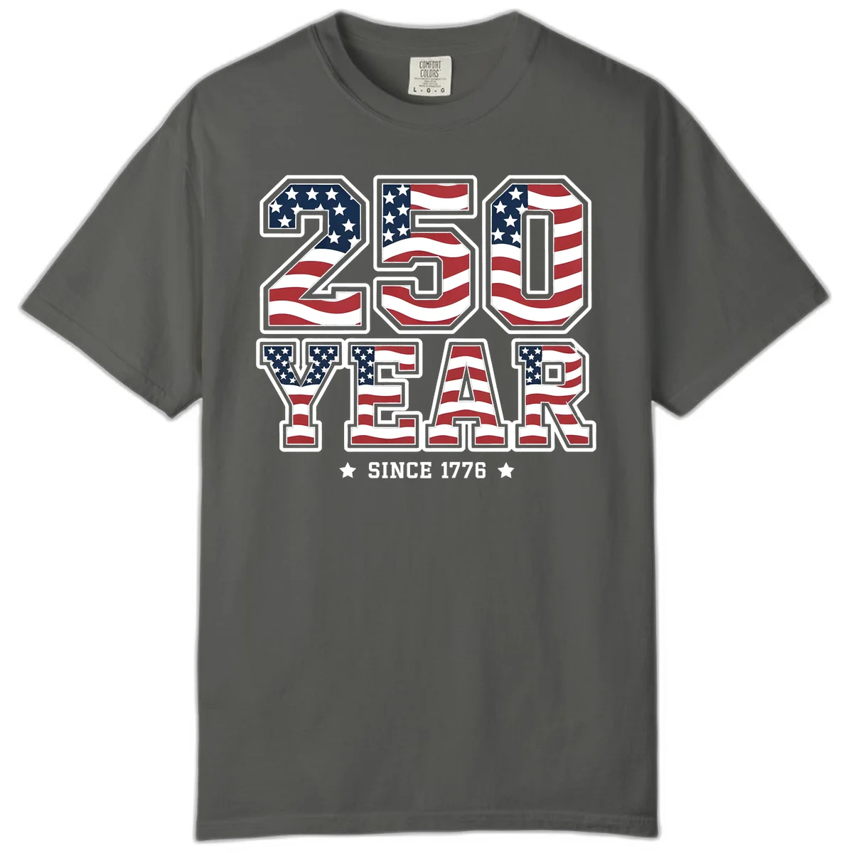 America's 250th Celebration Heritage Comfort Color in Pepper