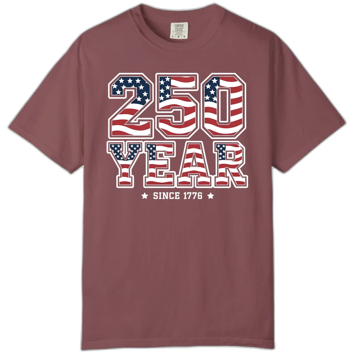 America's 250th Celebration Heritage Comfort Color in Brick