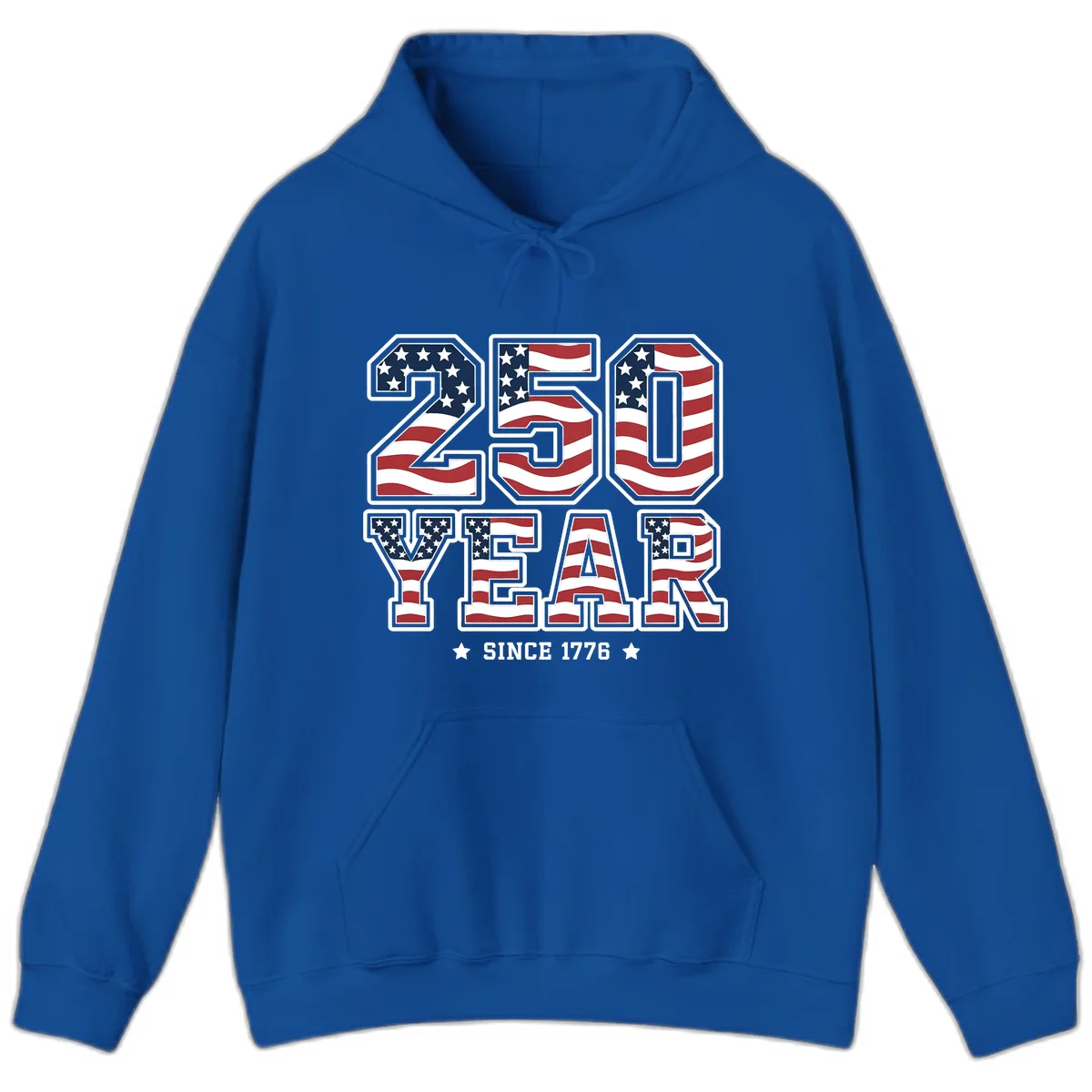 America's 250th Celebration Heritage Hoodie in Royal