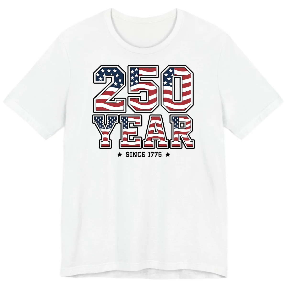 America's 250th Celebration Heritage Premium T-Shirt in White