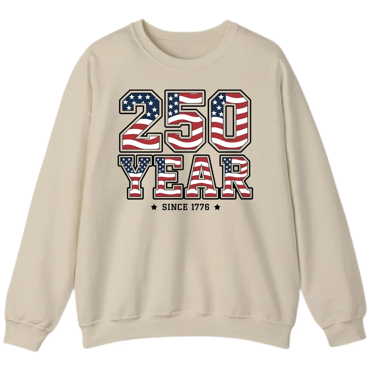 America's 250th Celebration Heritage Sweatshirt in Sand