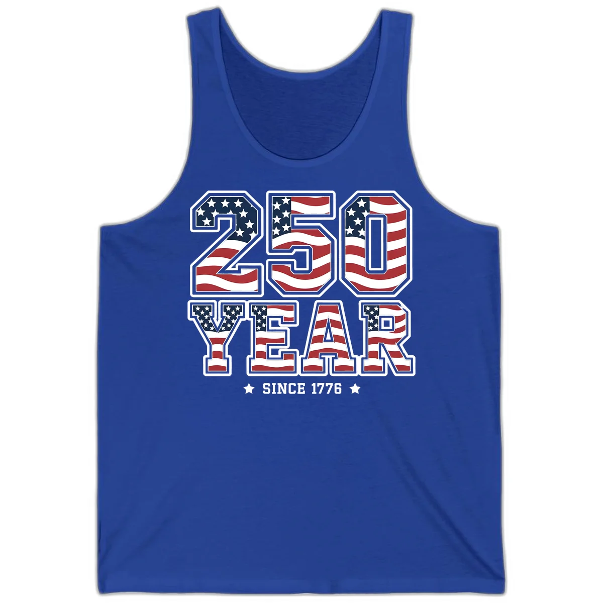 America's 250th Celebration Heritage Tank in True Royal