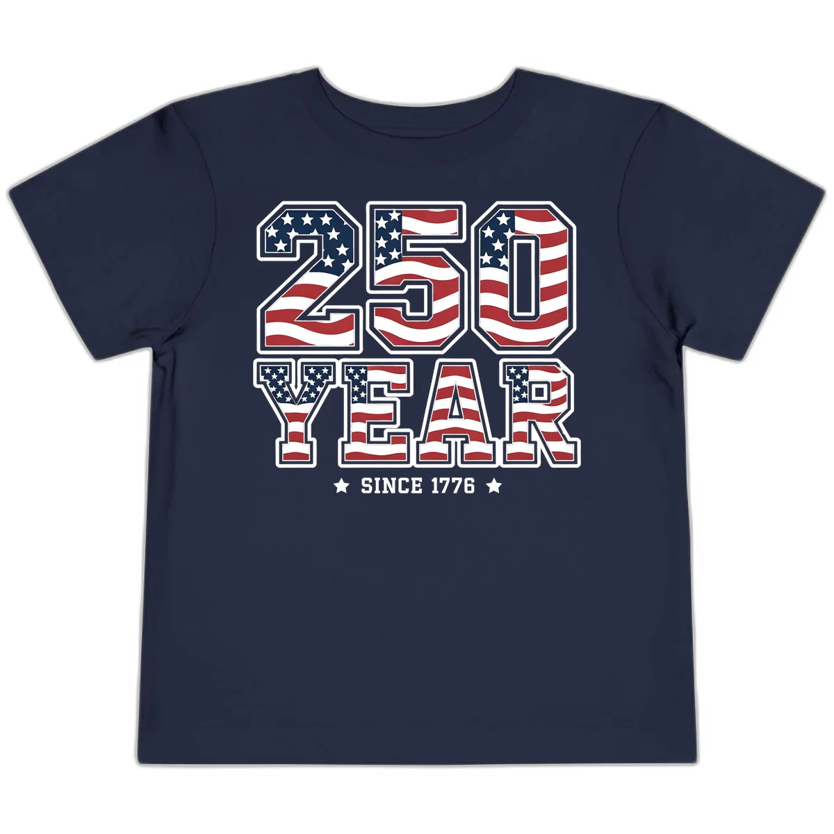 America's 250th Celebration Heritage Toddler T-Shirt in Navy