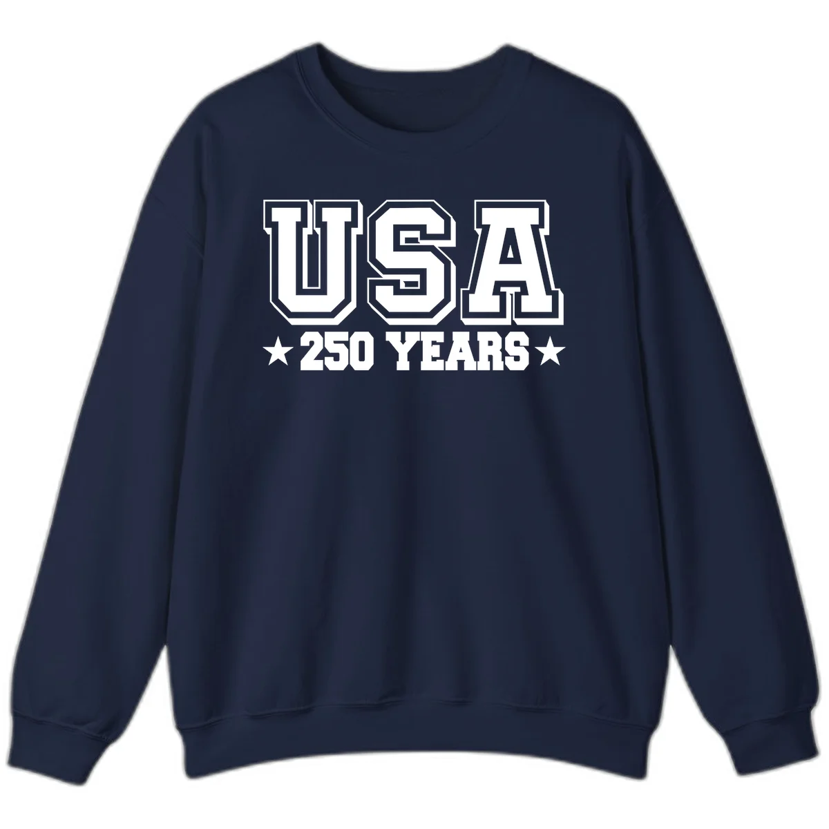 America's 250th Anniversary Commemorative Design Sweatshirt in Navy
