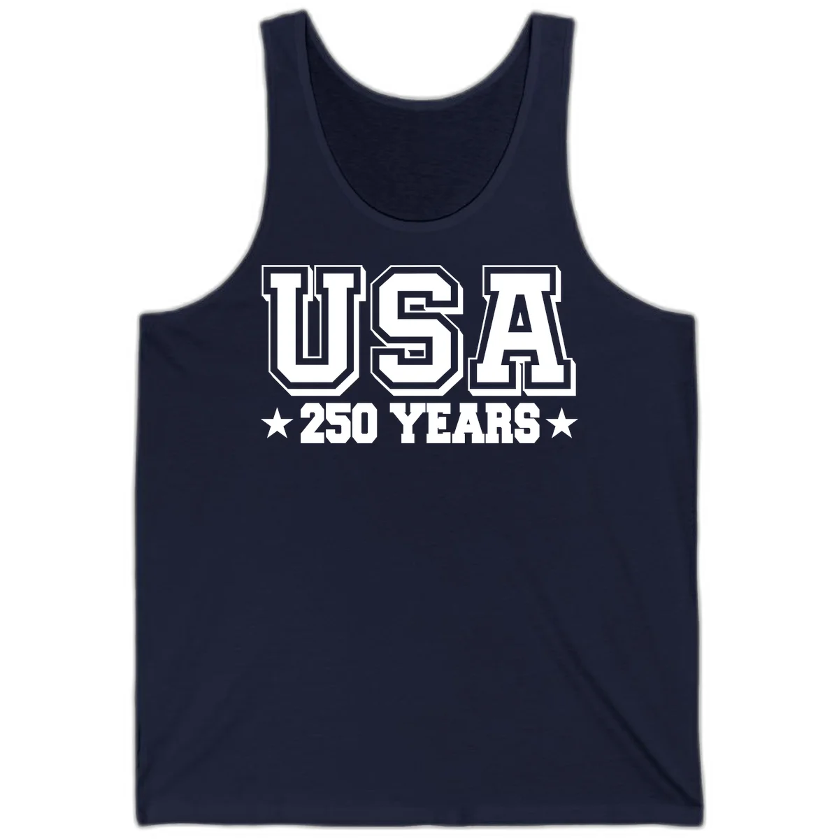 America's 250th Anniversary Commemorative Design Tank in Navy