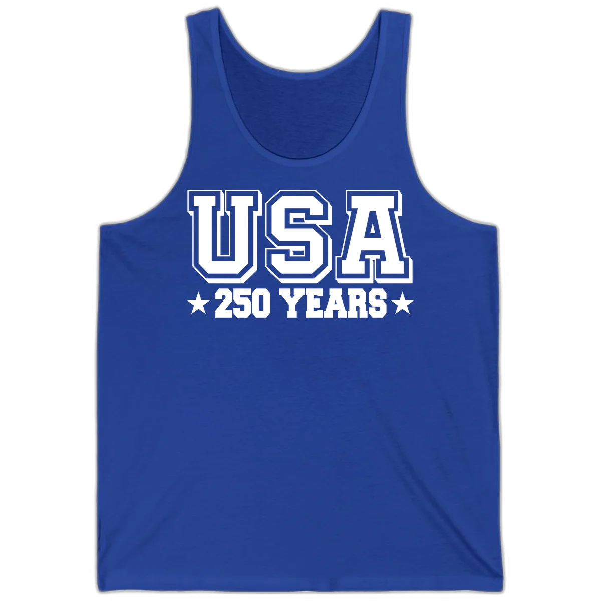 America's 250th Anniversary Commemorative Design Tank in True Royal