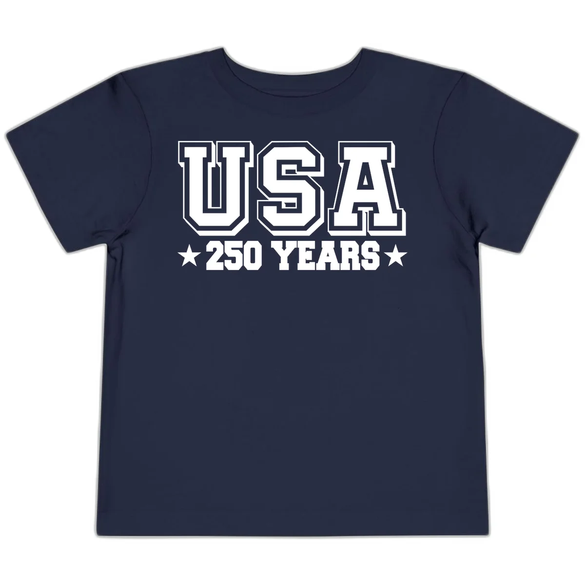 America's 250th Anniversary Commemorative Design Toddler T-Shirt in Navy