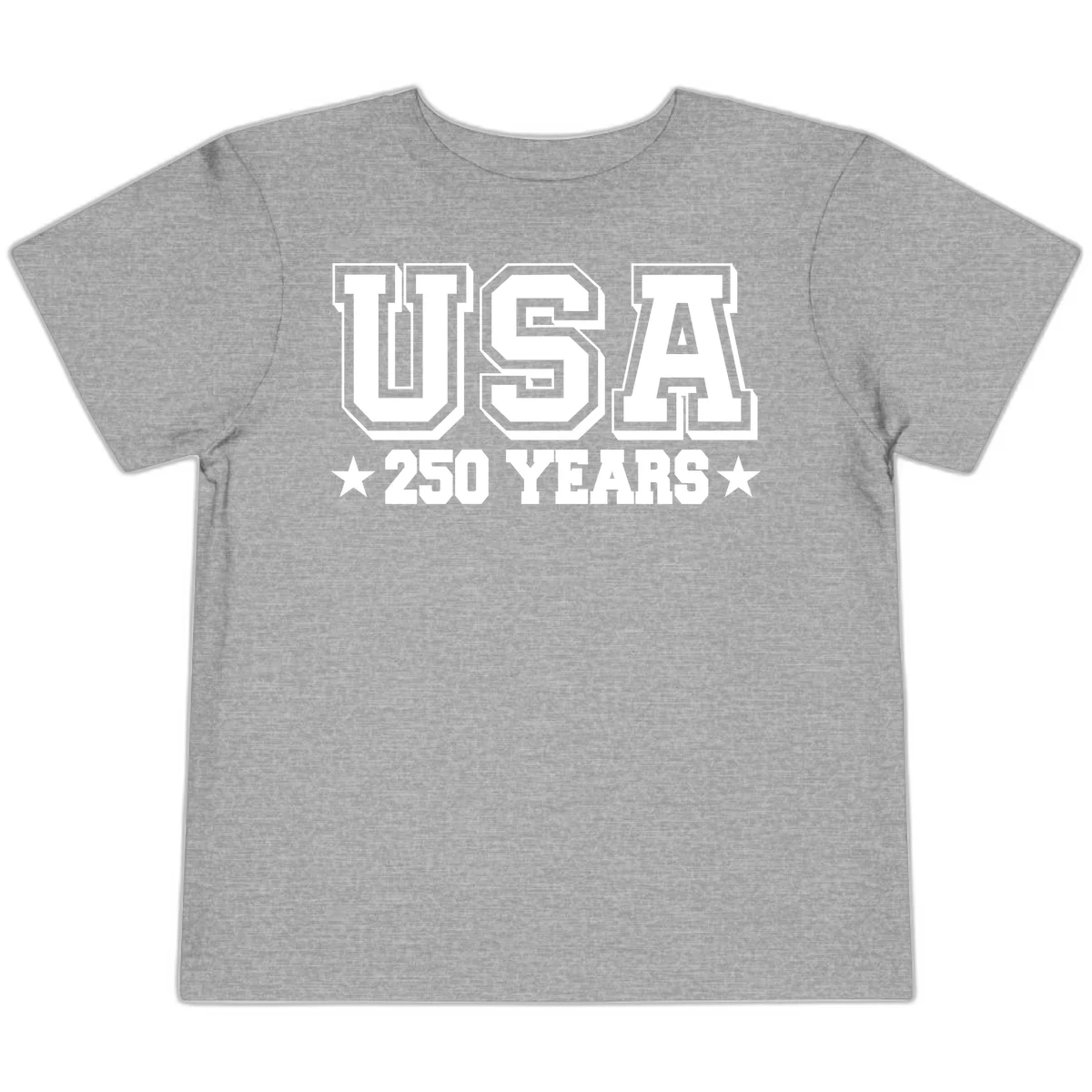 America's 250th Anniversary Commemorative Design Toddler T-Shirt in Athletic Heather