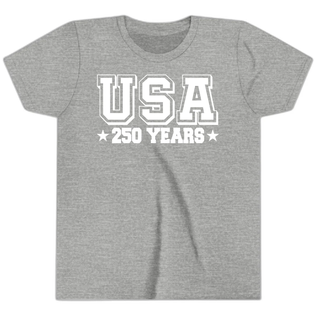 America's 250th Anniversary Commemorative Design Youth T-Shirt in Athletic Heather