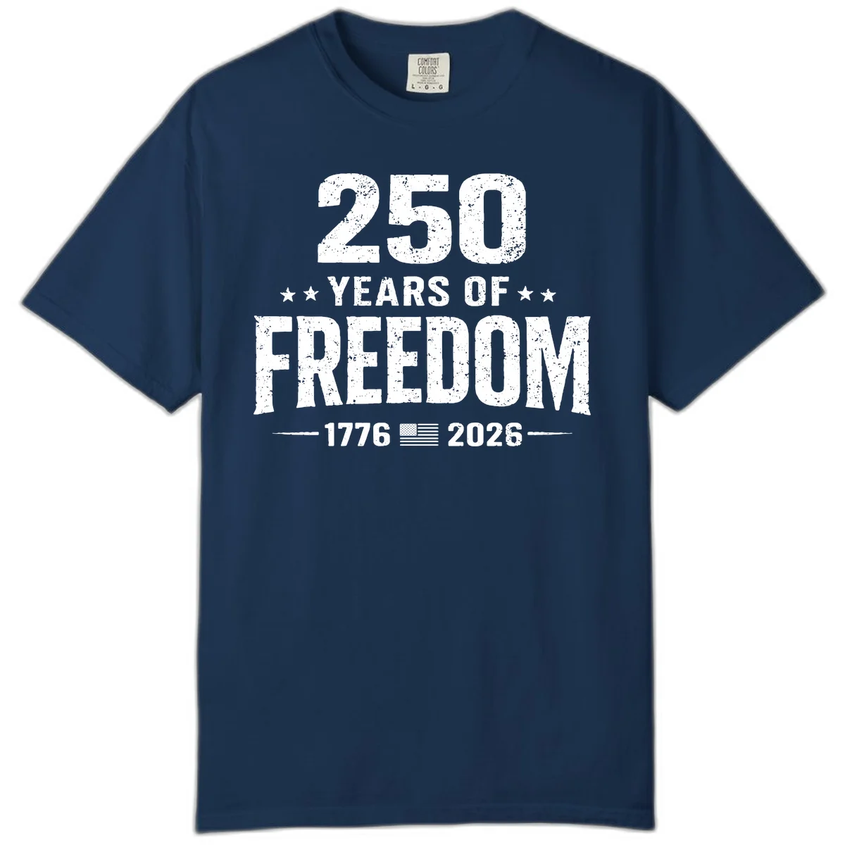 America's 250th Anniversary Freedom Celebration Comfort Color in Navy