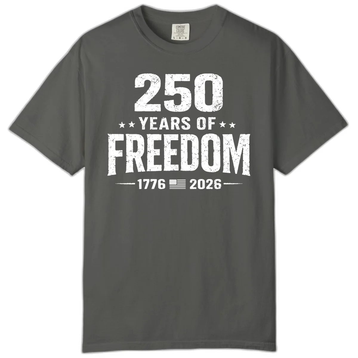 America's 250th Anniversary Freedom Celebration Comfort Color in Pepper