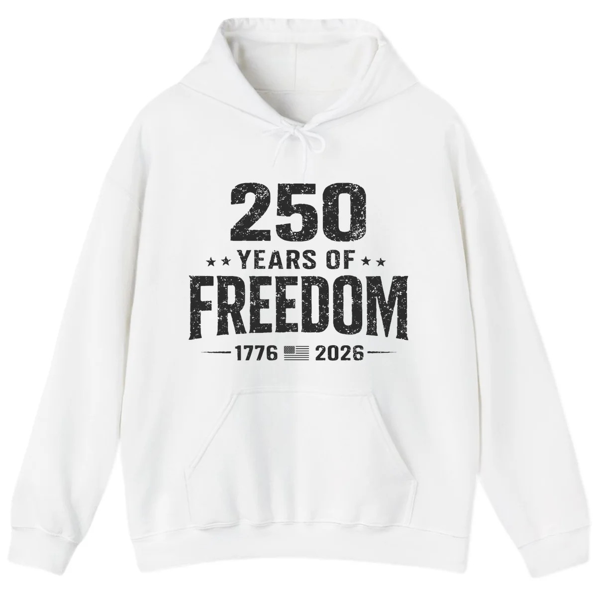America's 250th Anniversary Freedom Celebration Hoodie in White