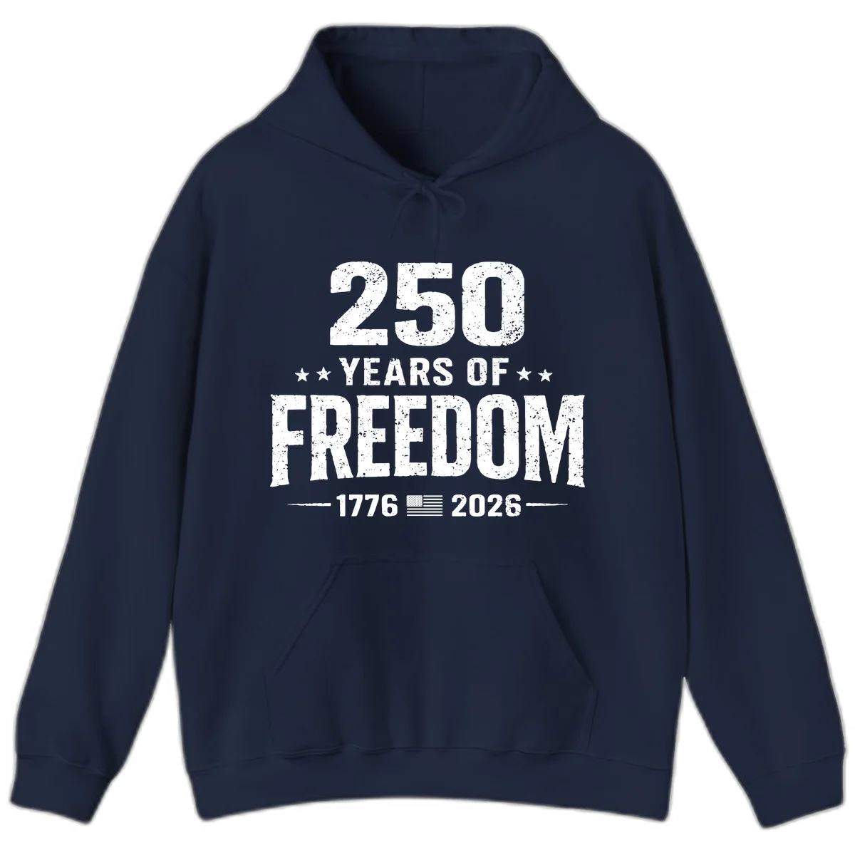 America's 250th Anniversary Freedom Celebration Hoodie in Navy