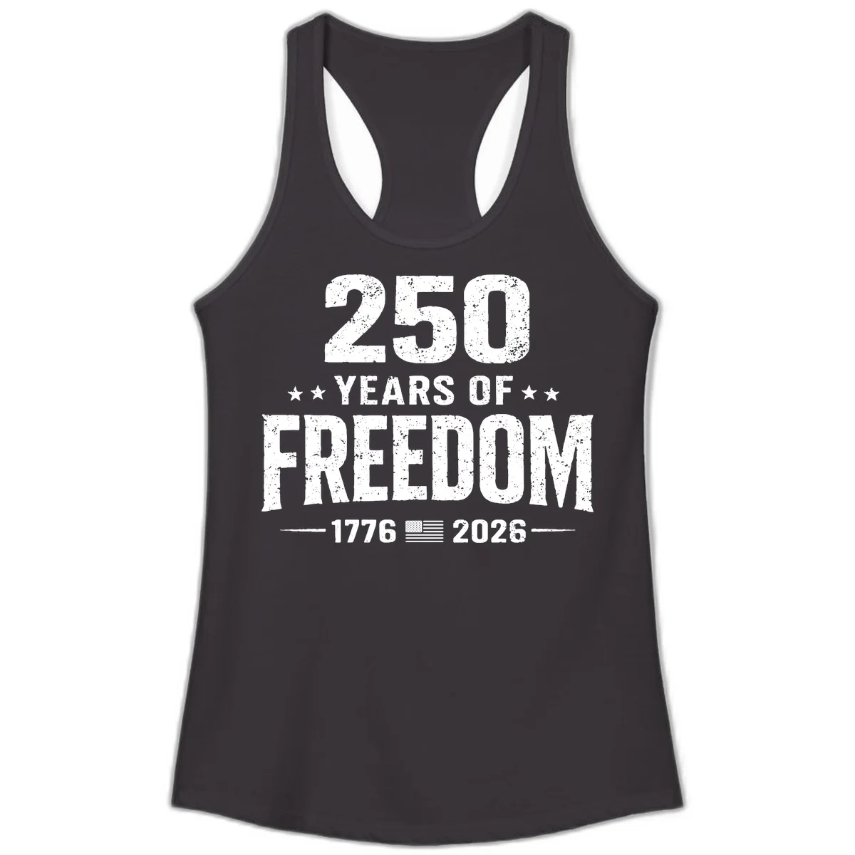 America's 250th Anniversary Freedom Celebration Ladies Tank in Black