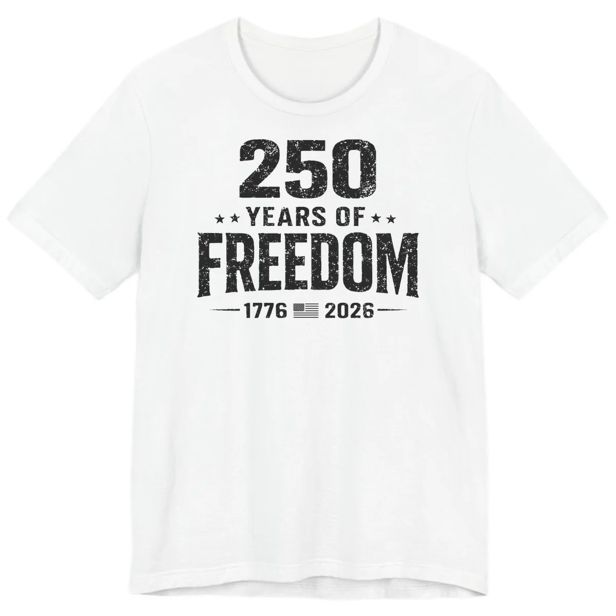 America's 250th Anniversary Freedom Celebration Premium T-Shirt in White