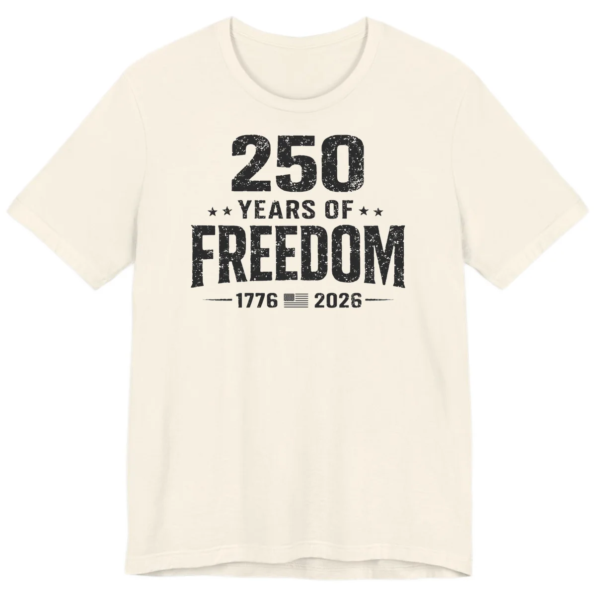 America's 250th Anniversary Freedom Celebration Premium T-Shirt in Natural