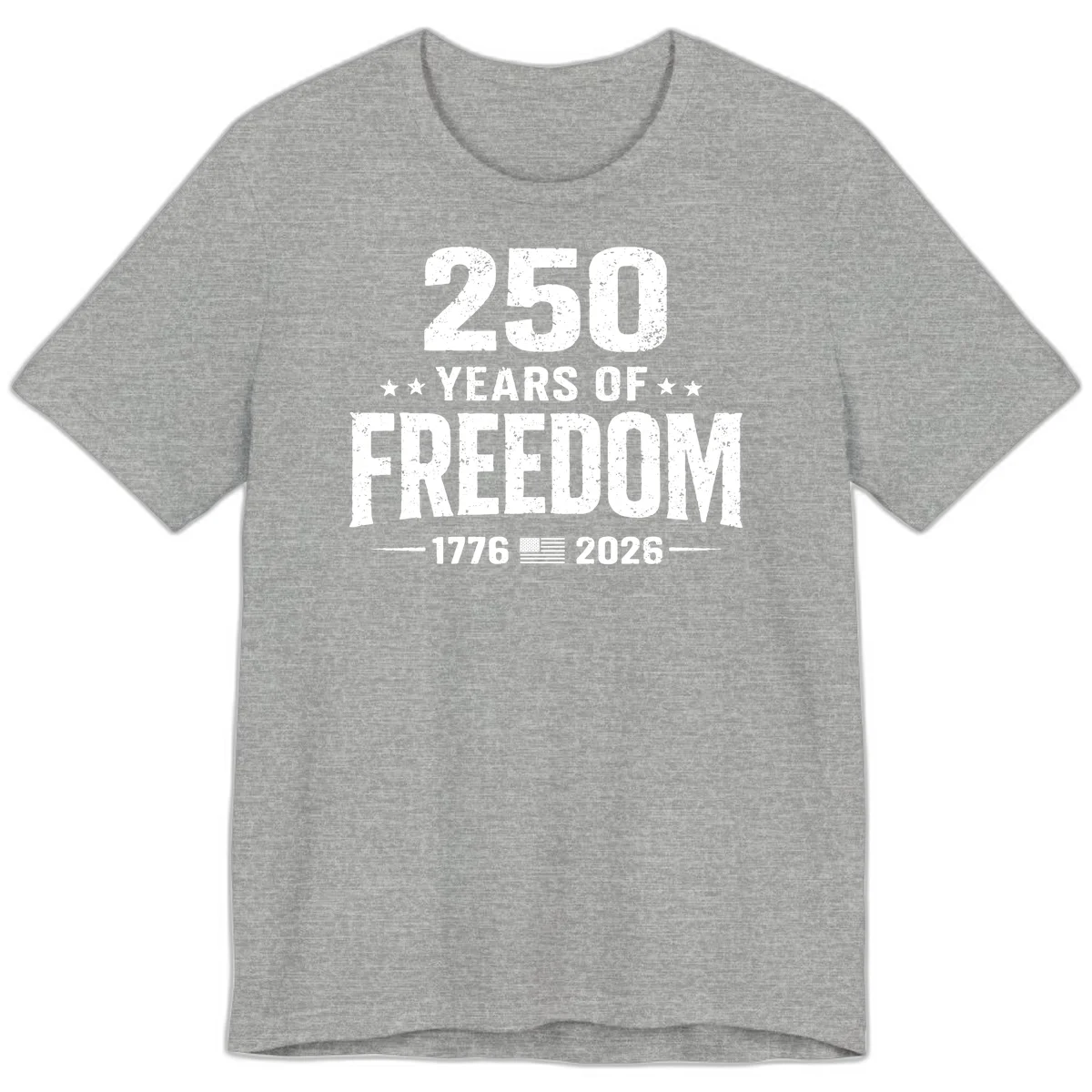 America's 250th Anniversary Freedom Celebration Premium T-Shirt in Athletic Heather