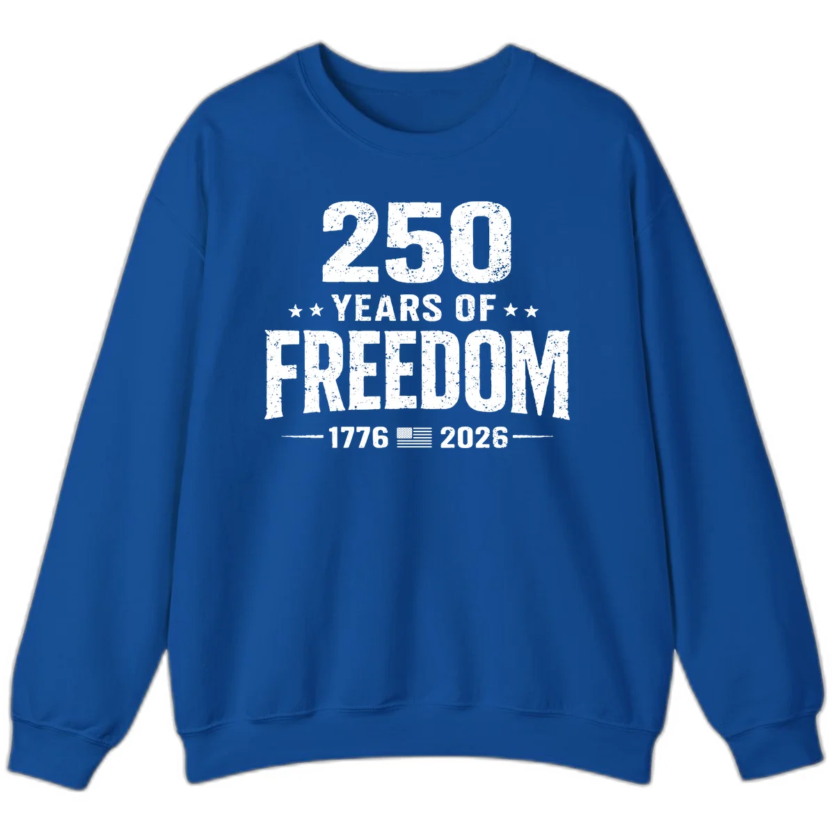 America's 250th Anniversary Freedom Celebration Sweatshirt in Royal